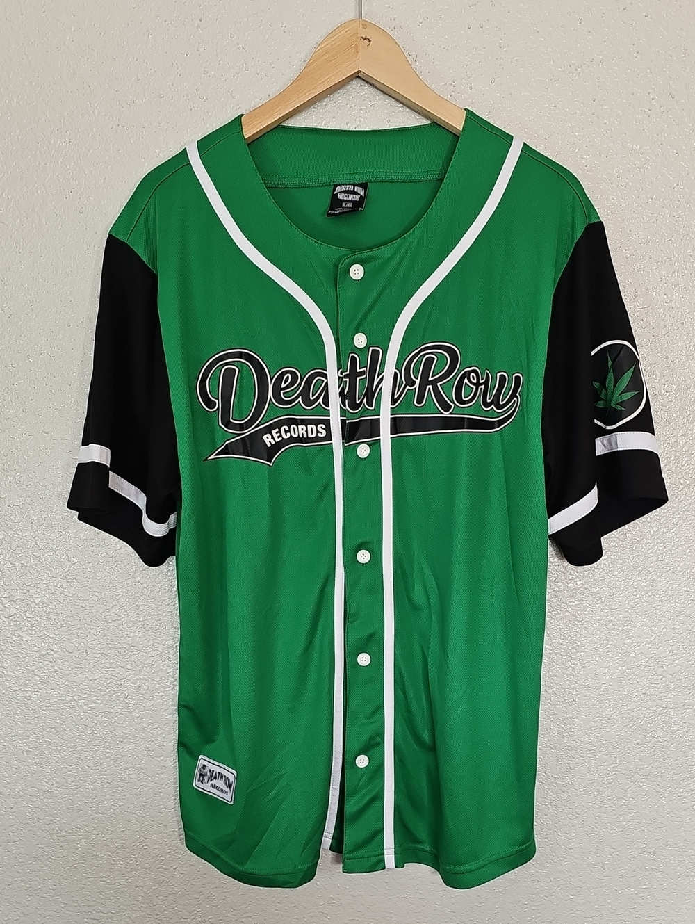 Death Row Records Baseball Jersey.